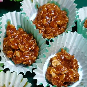 Hazelnut Peach No Bake